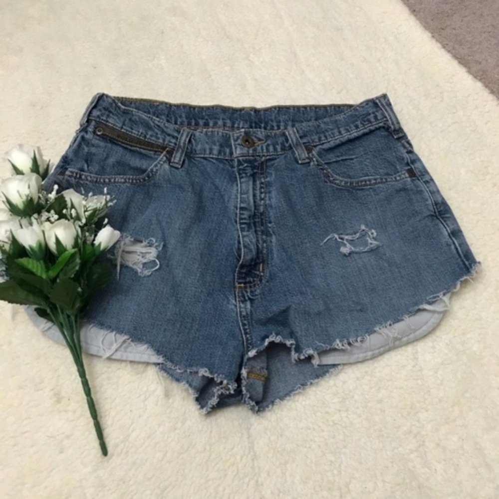 Vintage Ralph Lauren High Waist Jean Shorts